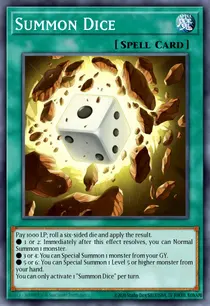 Summon Dice (BLRR-EN002)