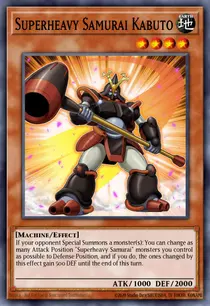 Superheavy Samurai Kabuto (MP15-EN132)