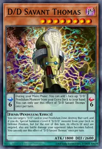 D/D Savant Thomas (MP17-EN065)