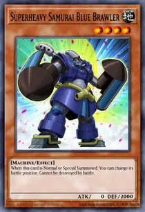 Superheavy Samurai Blue Brawler (DUEA-EN011)