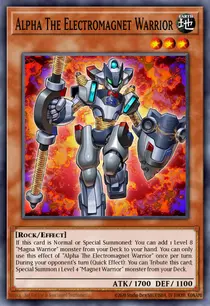 Alpha The Electromagnet Warrior (SDMY-EN001)