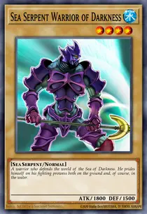 Sea Serpent Warrior of Darkness (DR2-EN060)