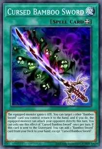 Carta Cursed Bamboo Sword, OP29-EN023