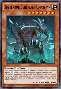 Subterror Behemoth Umastryx (TDIL-EN083)