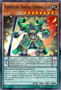 Superheavy Samurai General Jade (MP16-EN181)