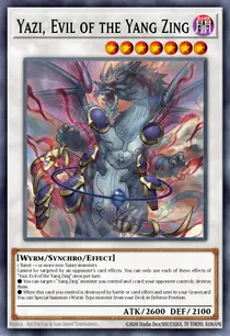 Yazi, Evil of the Yang Zing (MP15-EN163)