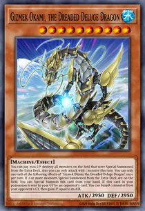 Gizmek Okami, the Dreaded Deluge Dragon (ROTD-EN032)