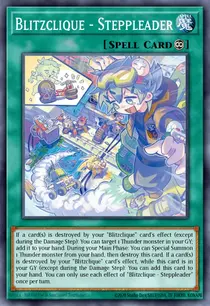 Carta Blitzclique - Steppleader, CORI-EN052
