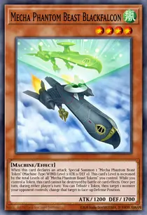 Mecha Phantom Beast Blackfalcon (MP14-EN009)