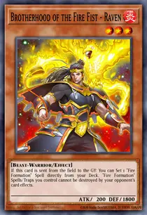 Brotherhood of the Fire Fist - Raven (CBLZ-EN022)