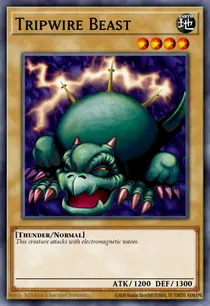 Carta Tripwire Beast, LOB-EN104