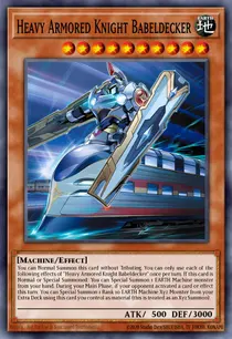 Heavy Armored Knight Babeldecker (BLZD-EN006)