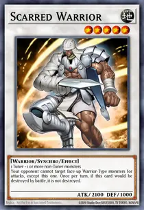 Scarred Warrior (PRC1-EN013)