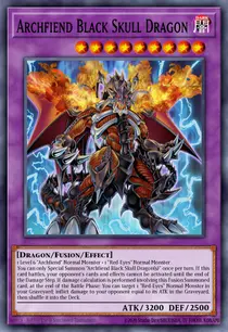 Archfiend Black Skull Dragon (LDK2-ENJ42)