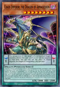 Chaos Emperor, the Dragon of Armageddon (BLAR-EN051)