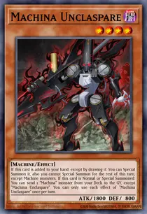Machina Unclaspare (BLVO-EN027)