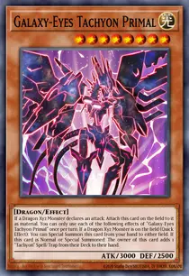 Galaxy-Eyes Tachyon Primal (MZTM-EN011)