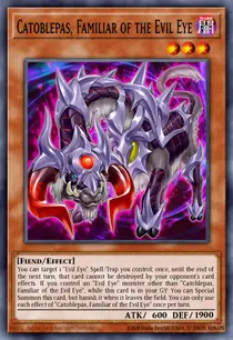 Catoblepas, Familiar of the Evil Eye (INCH-EN029)