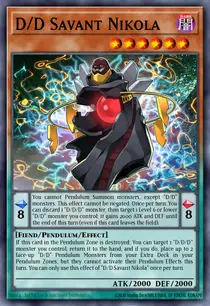 D/D Savant Nikola (MP17-EN066)