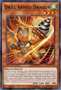 Carta Drill Armed Dragon, MZMU-EN030