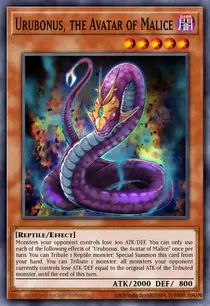 Urubonus, the Avatar of Malice (BLMR-EN020)