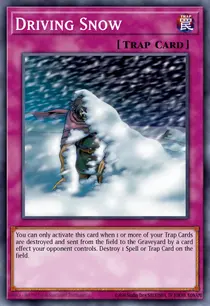 Carta Driving Snow, PSV-EN018