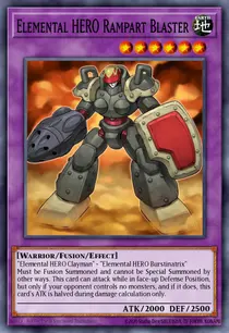 Elemental HERO Rampart Blaster (DR04-EN093)