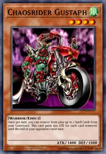Chaosrider Gustaph (SDDE-EN012)