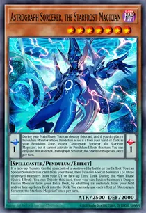 Astrograph Sorcerer, the Starfrost Magician (MAMO-EN015)