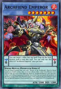 Carta Archfiend Emperor, BPRO-EN031