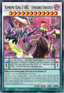 Supreme King Z-ARC - Synchro Universe (MP25-EN207)