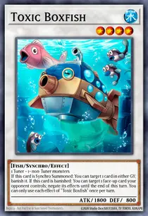 Carta Toxic Boxfish, ALIN-EN085