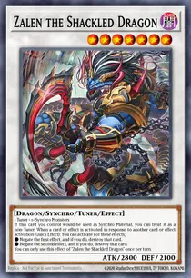 Zalen the Shackled Dragon (BPRO-EN042)