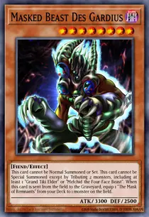 Masked Beast Des Gardius (TAEV-ENSE1)