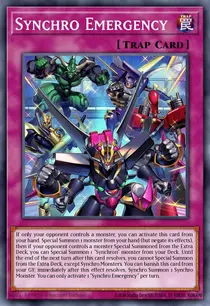Carta Synchro Emergency, MAMO-EN009