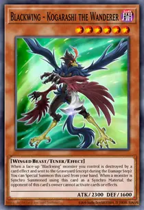 Blackwing - Kogarashi the Wanderer (EXVC-EN009)