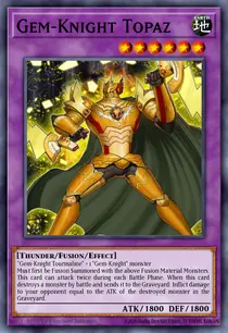Gem-Knight Topaz (DT05-EN036)