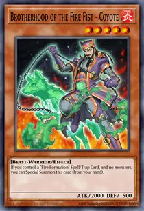 Brotherhood of the Fire Fist - Coyote (MAGO-EN072)