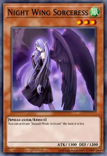 Night Wing Sorceress (CRMS-EN025)