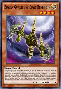 Buster Gundil the Cubic Behemoth (MVP1-ENG35)