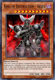 King of Destruction - Xexex (WCS-EN501)