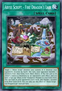 Abyss Script - Fire Dragon's Lair (DESO-EN025)