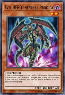 Evil HERO Infernal Prodigy (LED5-EN019)