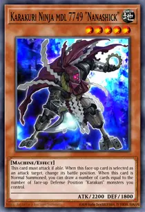 Karakuri Ninja mdl 7749 "Nanashick" (EXVC-EN031)