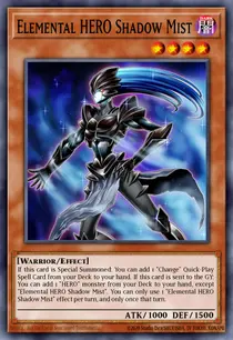 Elemental HERO Shadow Mist (SDHS-EN001)