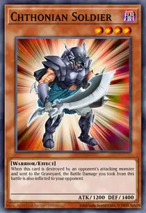 Chthonian Soldier (DR04-EN070)