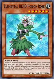 Elemental HERO Poison Rose (PP02-EN006)