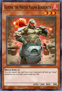 Kayenn, the Master Magma Blacksmith (DT05-EN027)