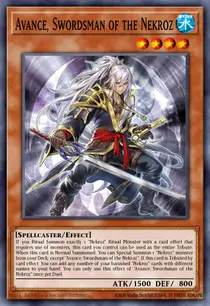Carta Avance, Swordsman of the Nekroz, BLMM-EN024