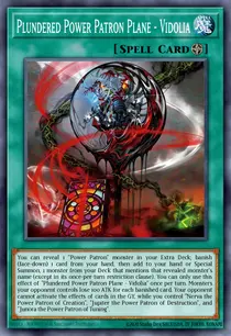 Plundered Power Patron Plane - Vidolia (BLZD-EN057)